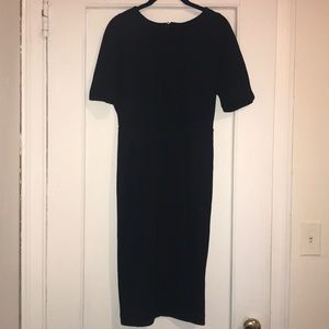 H&M Black Fitted Dress